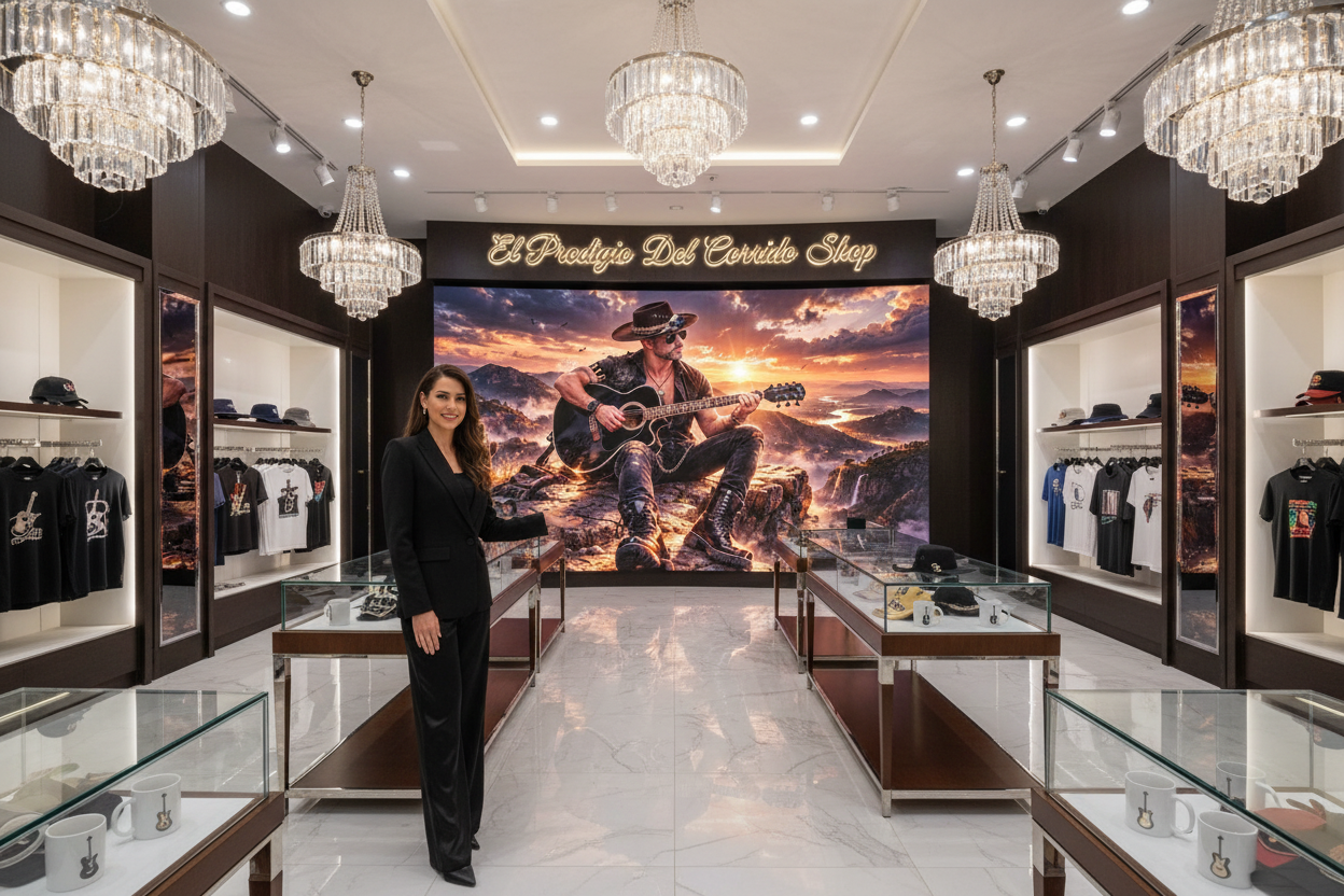 Banner boutique El Prodigio Del Corrido Shop